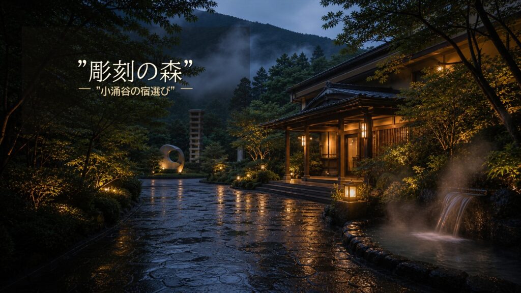 彫刻の森・小涌谷観光に便利な宿7選｜美術館と温泉を楽しむ宿選び