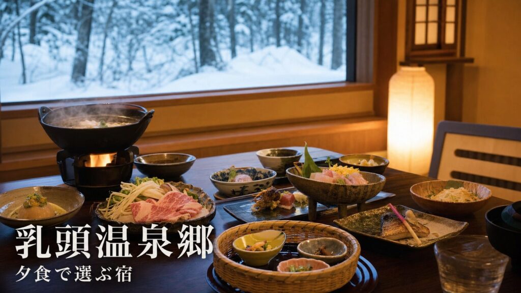 乳頭温泉郷で夕食が楽しみな宿7選|山の料理・会席・宿時間で選ぶ