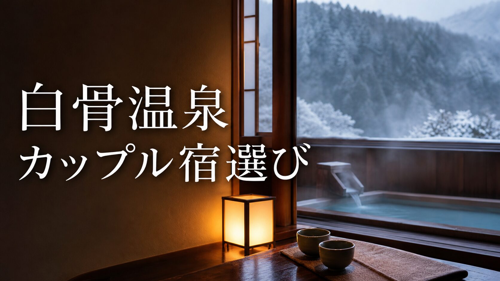 白骨温泉でカップルにおすすめの宿7選｜静かな客室・露天風呂・記念日で選ぶ