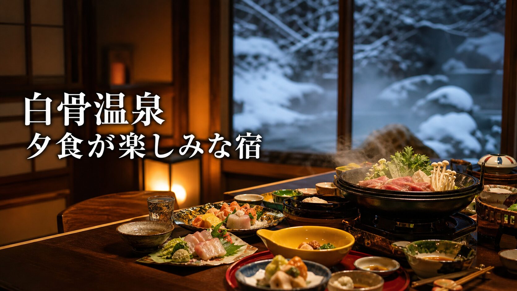 白骨温泉で夕食が楽しみな宿7選｜山の料理・湯上がり・宿時間で選ぶ