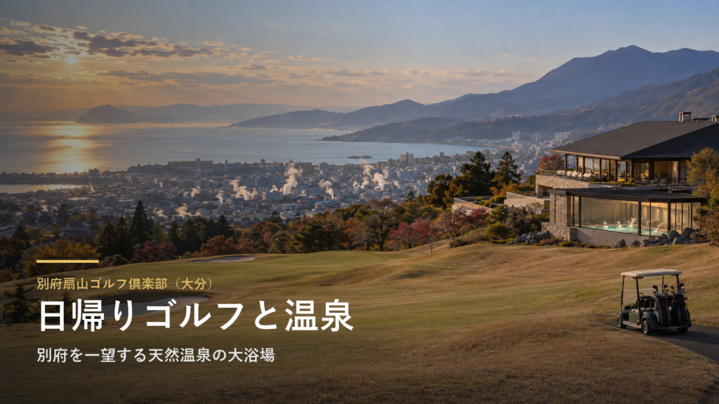 別府扇山ゴルフ倶楽部（大分） 日帰りゴルフと温泉