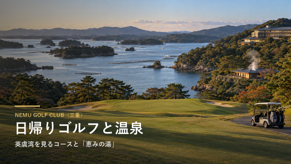 NEMU GOLF CLUB（三重） 日帰りゴルフと温泉