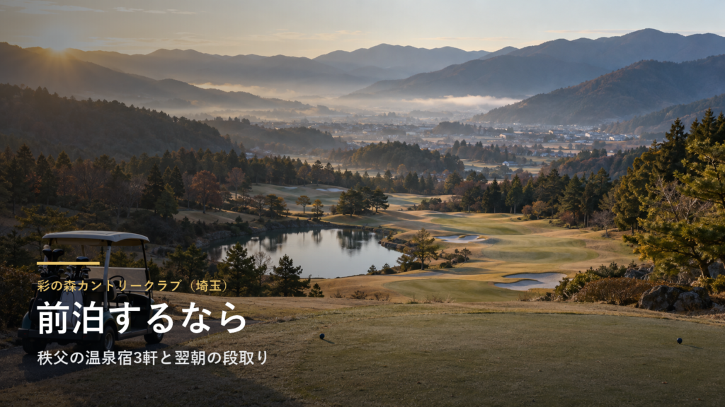 彩の森カントリークラブ（埼玉） 前泊するなら